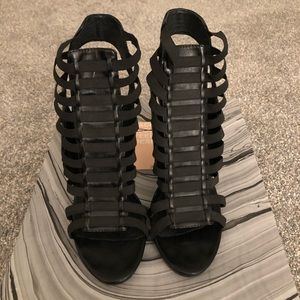 Black heels